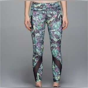 Lululemon Inspire Tight II *Full-On Luxtreme (Mesh) size 6 Yoga Gym Running
